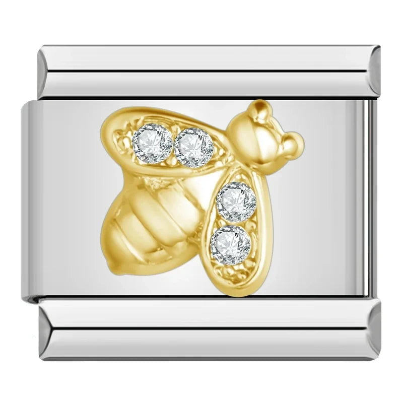 Charm Abelhinha Gold - Blisca®