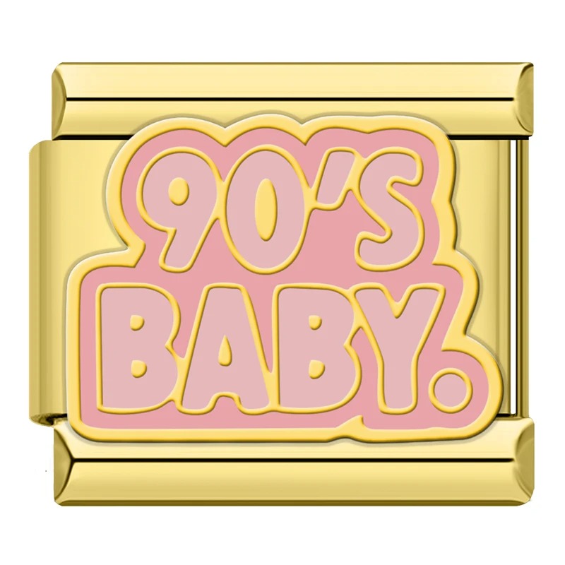 Charm Anos 90 Baby Gold - Blisca®