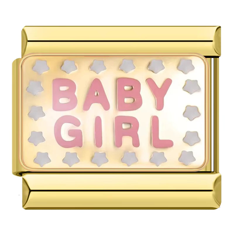 Charm Baby Girl Gold - Blisca®