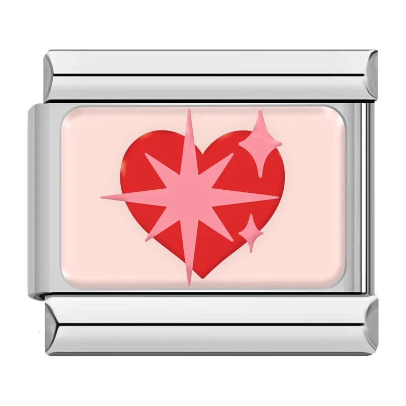 Charm Coração Cintilante - Blisca®