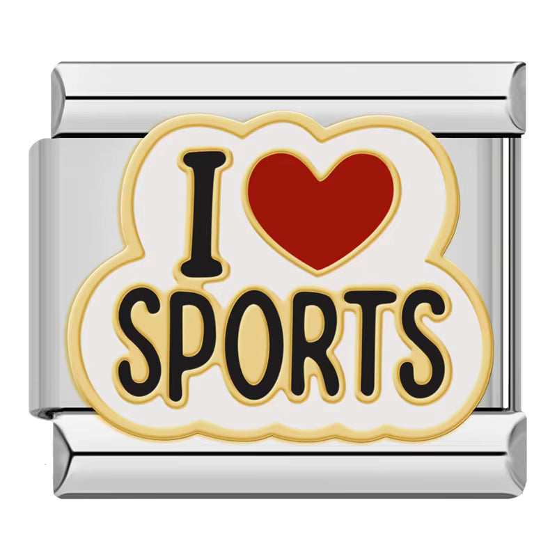 Charm Eu Amo Esportes - Blisca®