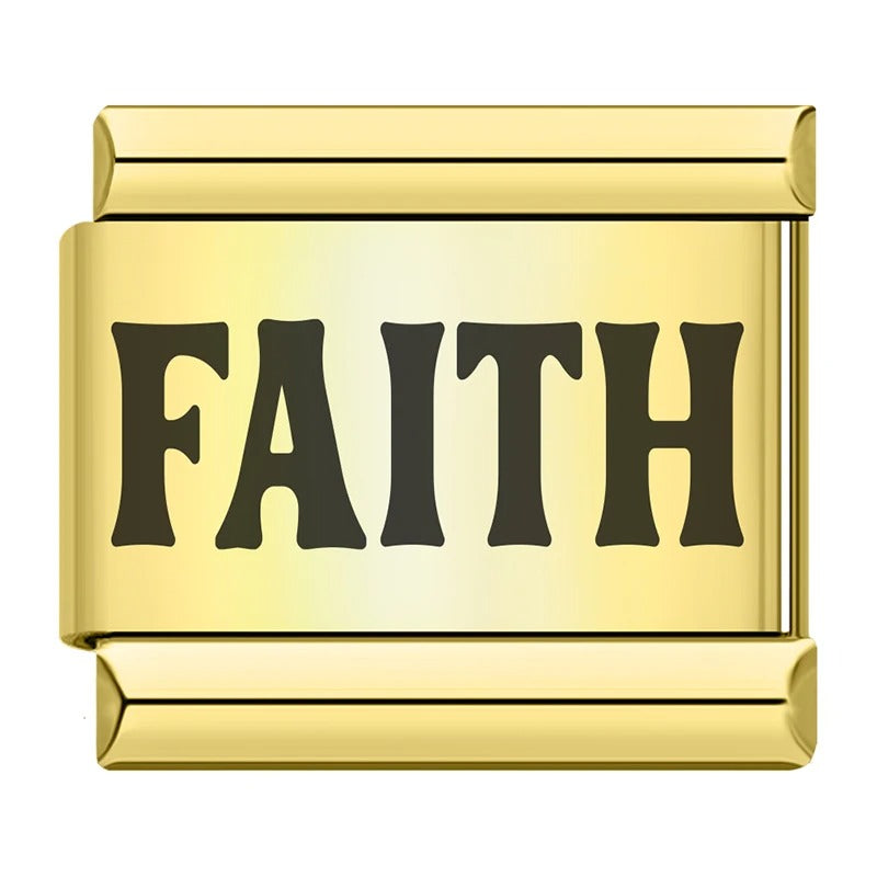 Charm Faith Gold - Blisca®