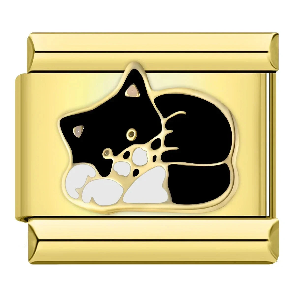 Charm Gatinho Fofo Gold - Blisca®