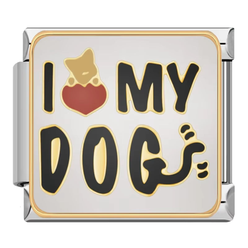 Charm I Love My Dog - Blisca®