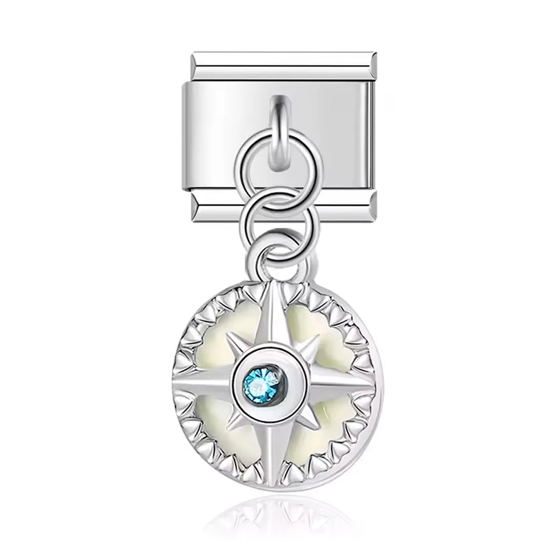 Charm Pendant Rosa dos Ventos - Blisca®