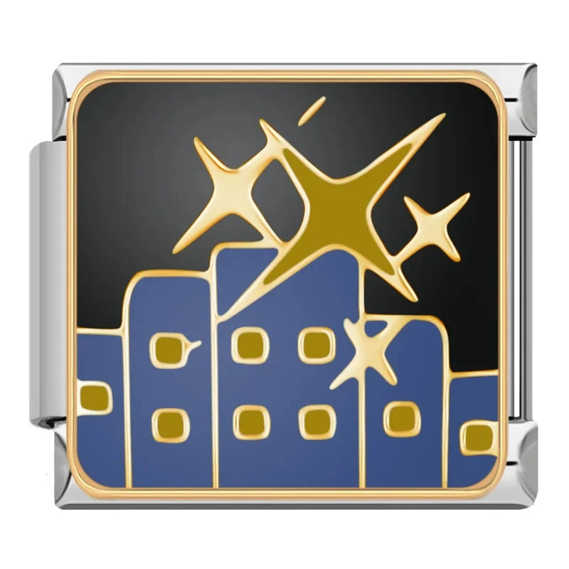 Charm Prédios e Estrelas - Blisca®