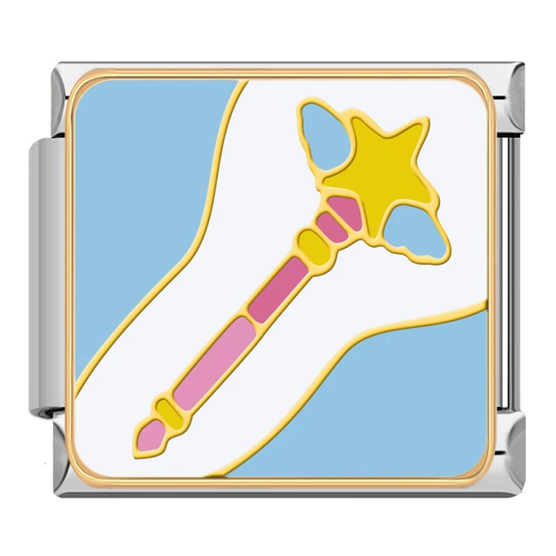 Charm Varinha Mágica Rosa - Blisca®