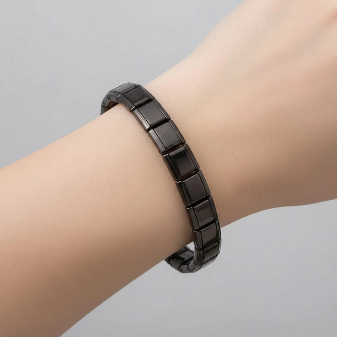 Pulseira Italiana de Charm Clássica Black