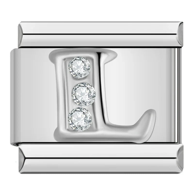 Charm Iniciais com Brilhante - Blisca®