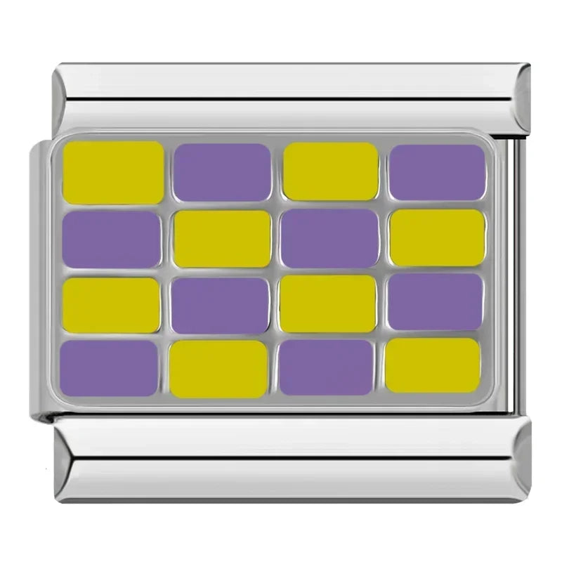 Charm Xadrez Colors - Blisca®