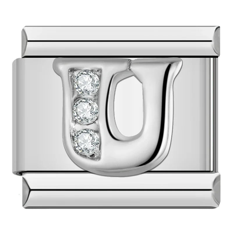 Charm Iniciais com Brilhante - Blisca®