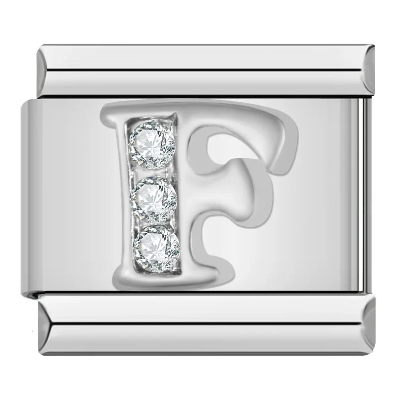 Charm Iniciais com Brilhante - Blisca®