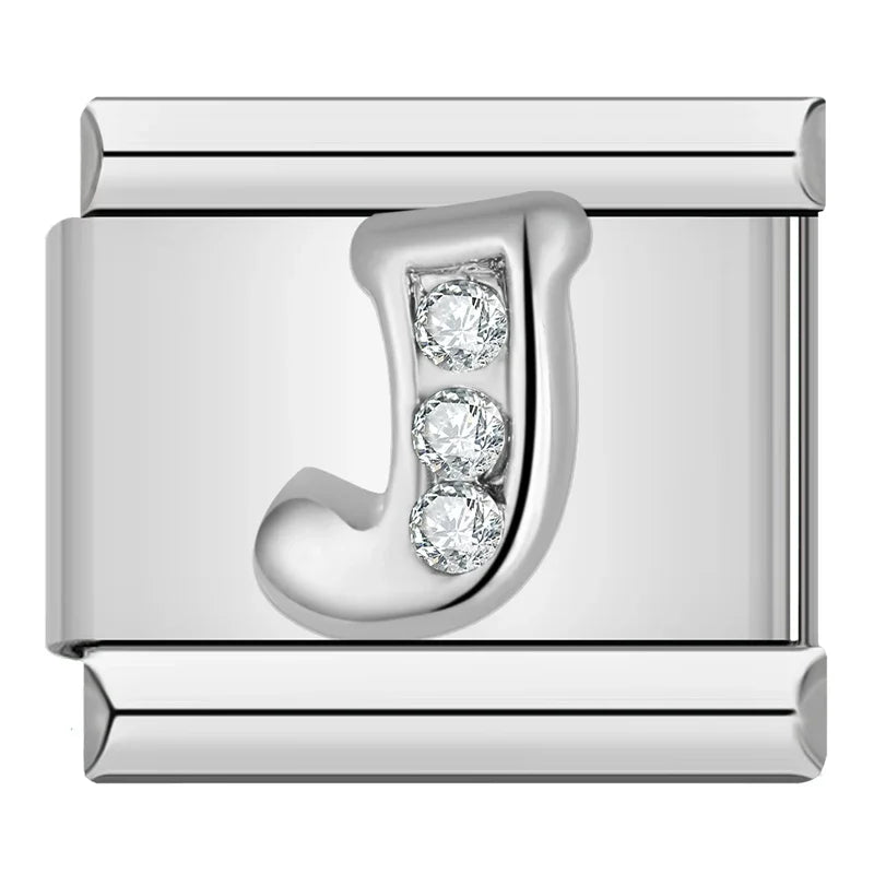 Charm Iniciais com Brilhante - Blisca®