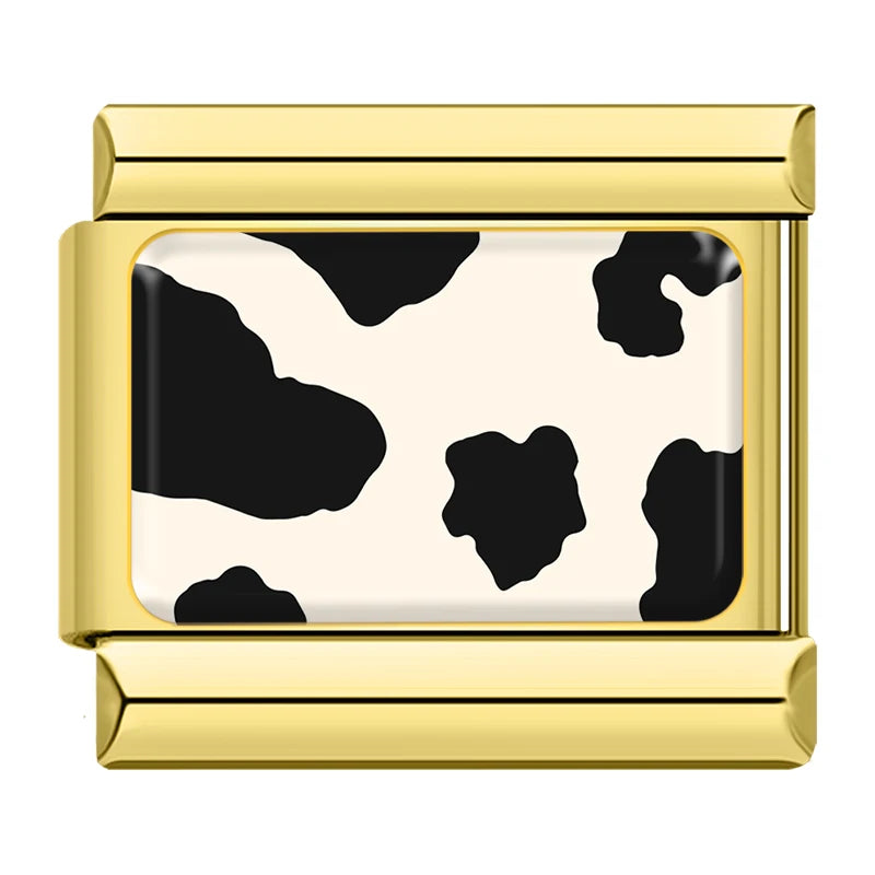 Charm Animal Print Gold - Blisca®
