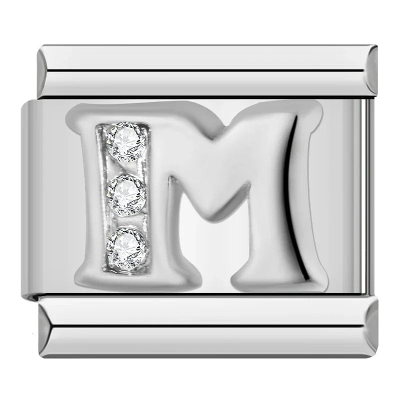Charm Iniciais com Brilhante - Blisca®