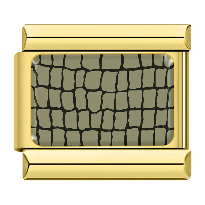 Charm Animal Print Gold - Blisca®