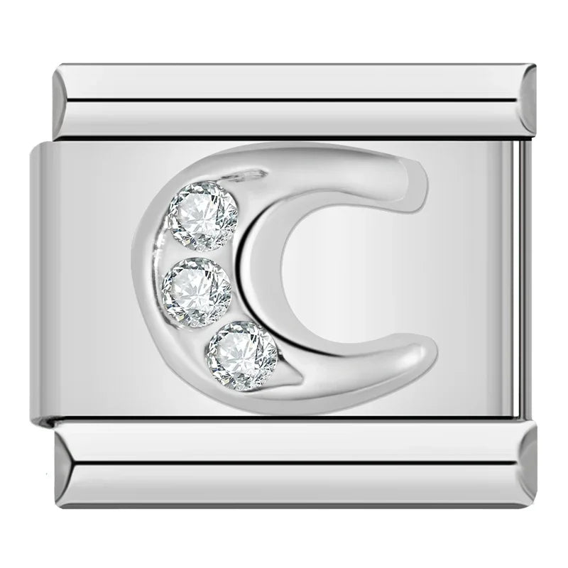 Charm Iniciais com Brilhante - Blisca®