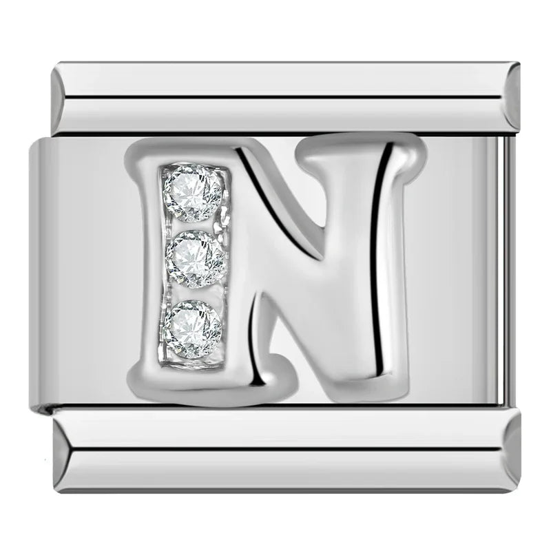 Charm Iniciais com Brilhante - Blisca®