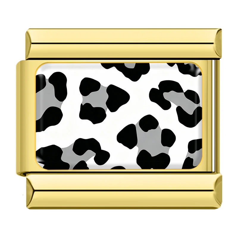 Charm Animal Print Gold - Blisca®