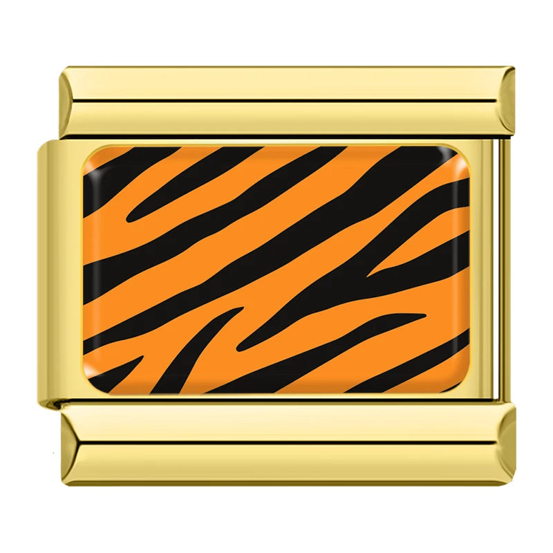 Charm Animal Print Gold - Blisca®