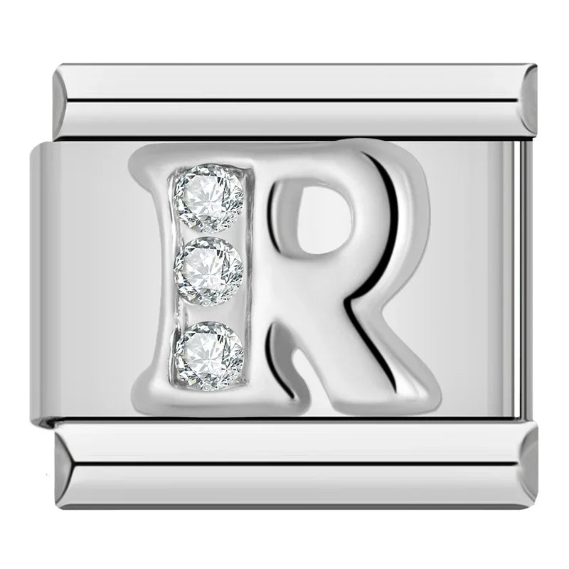 Charm Iniciais com Brilhante - Blisca®