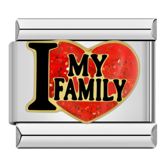Charm Amo a Minha Família - Blisca®