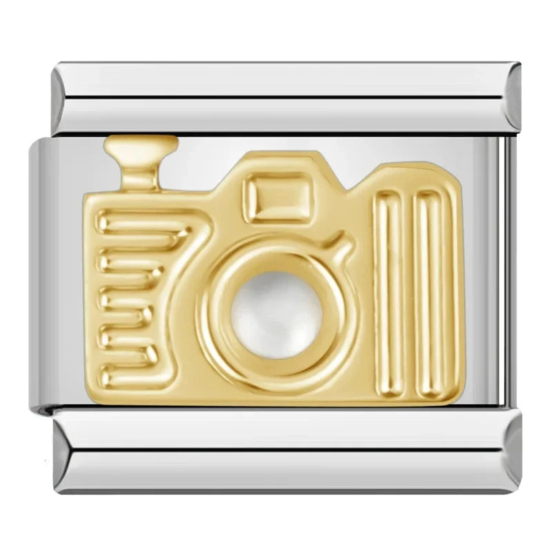 Charm Câmera Gold - Blisca®