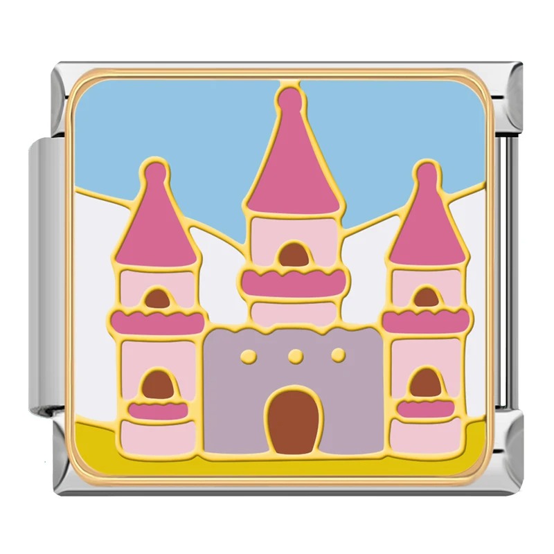 Charm Castelo Rosa - Blisca®