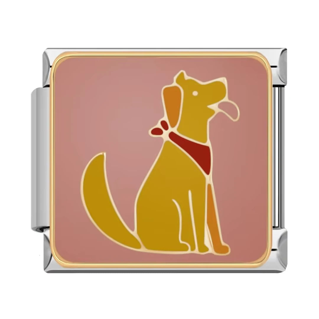 Charm Doguinho Caramelo - Blisca®
