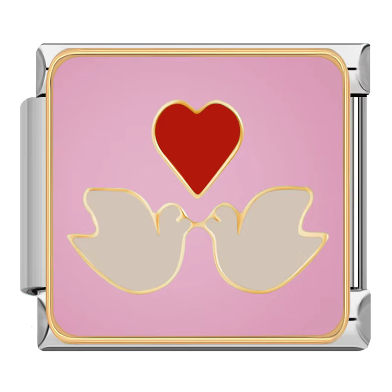 Charm Dois Pombinhos - Blisca®