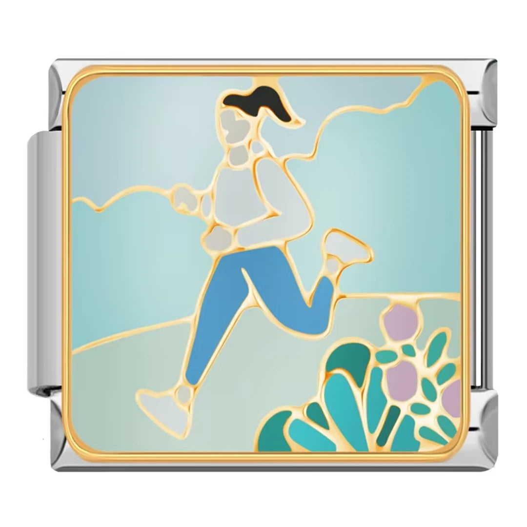 Charm Garota Corredora - Blisca®