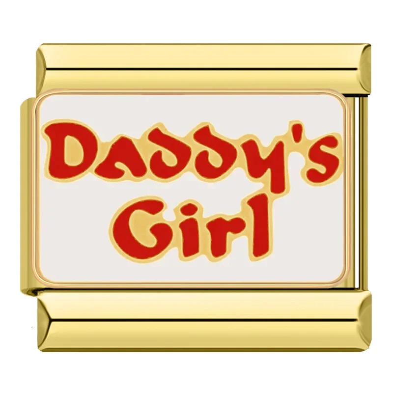 Charm Garota do Papai Gold - Blisca®
