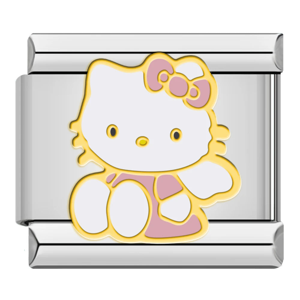 Charm Hello Kitty Laço Rosa - Blisca®