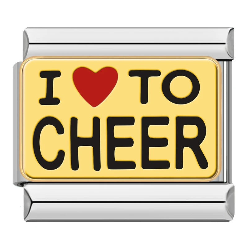Charm I Love To Cheer - Blisca®