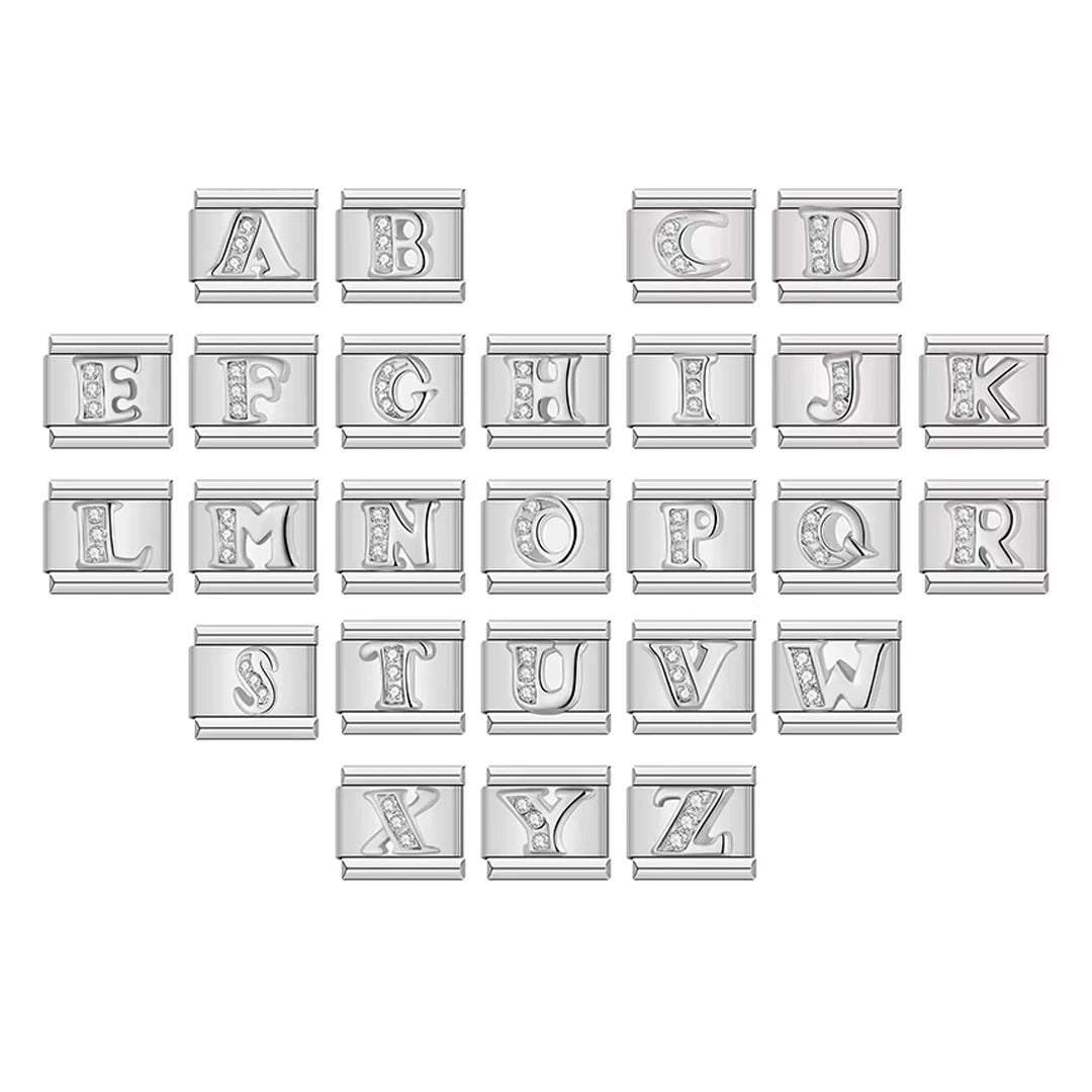 Charm Iniciais com Brilhante - Blisca®