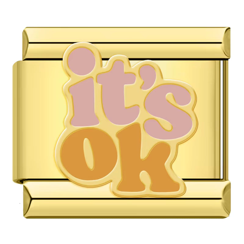 Charm It's Ok Gold - Blisca®