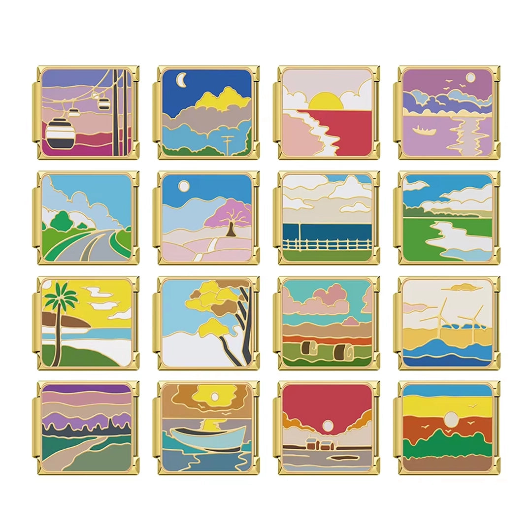 Charm Lindas Paisagens - Blisca®