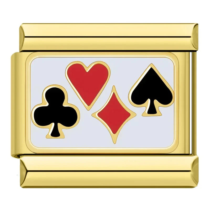 Charm Naipe Gold - Blisca®
