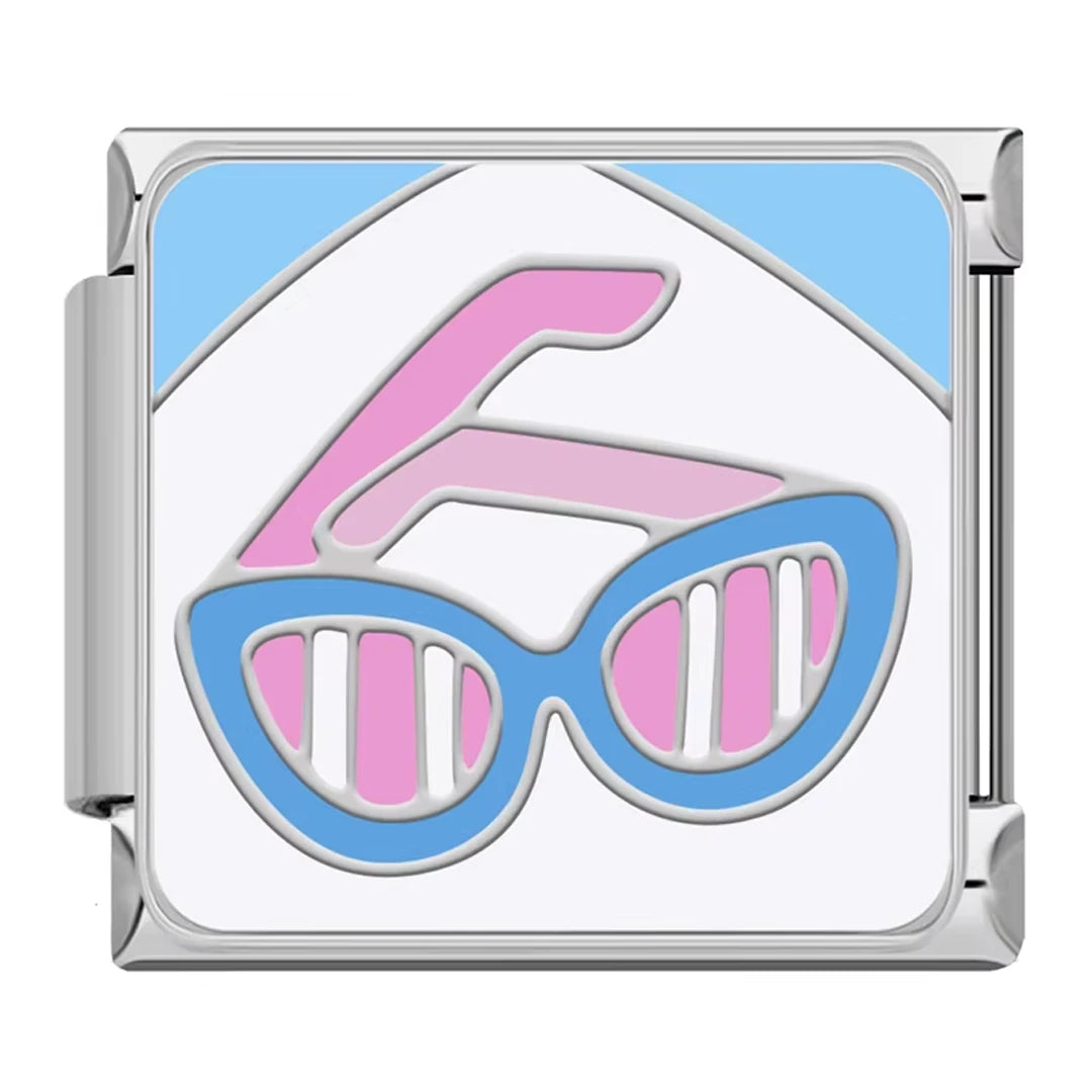 Charm Óculos Retrô - Blisca®