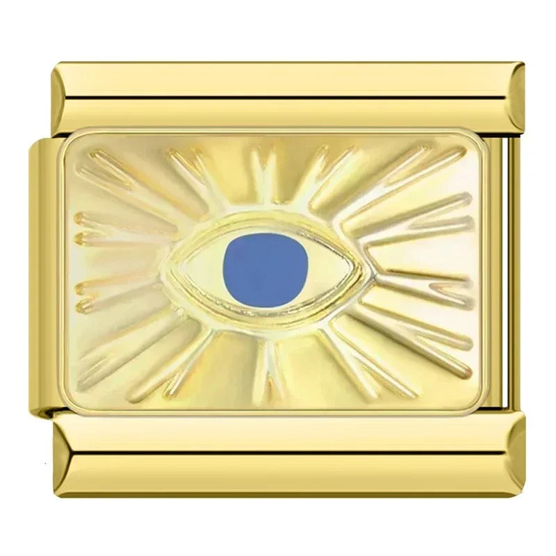 Charm Olhar Radiante Gold - Blisca®