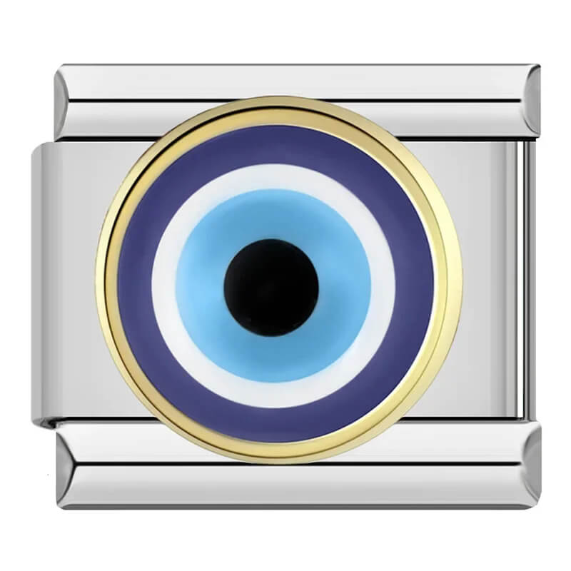 Charm Olho Grego Circle - Blisca®