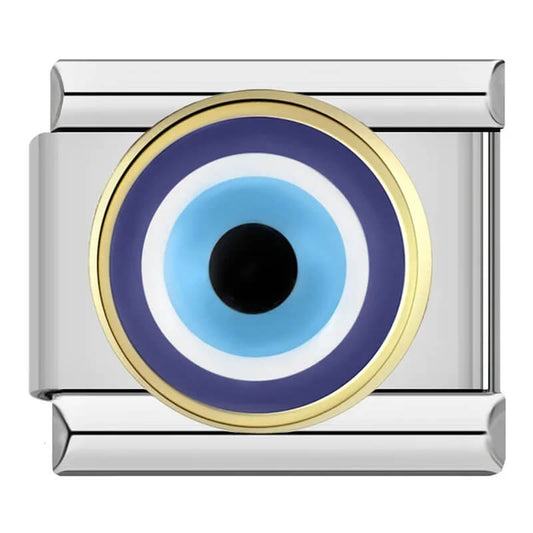 Charm Olho Grego Circle - Blisca®