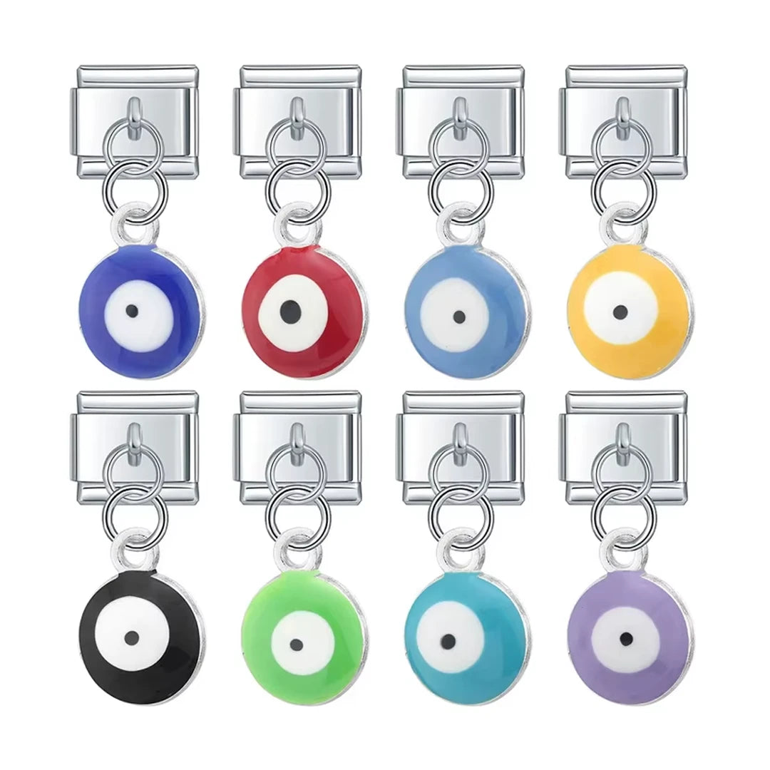Charm Pendant Olho Grego Colors - Blisca®