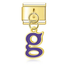 Charm Pendant Iniciais Colors Gold - Blisca®