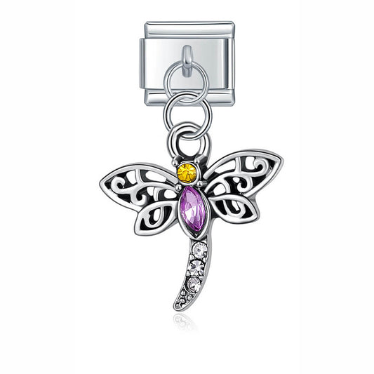 Charm Pendant Linda Libélula - Blisca®