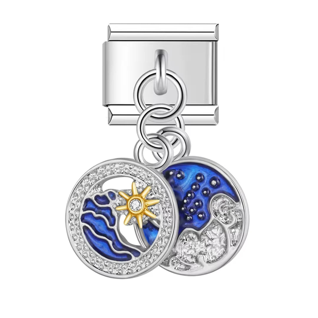 Charm Pendant Sol e Mar - Blisca®