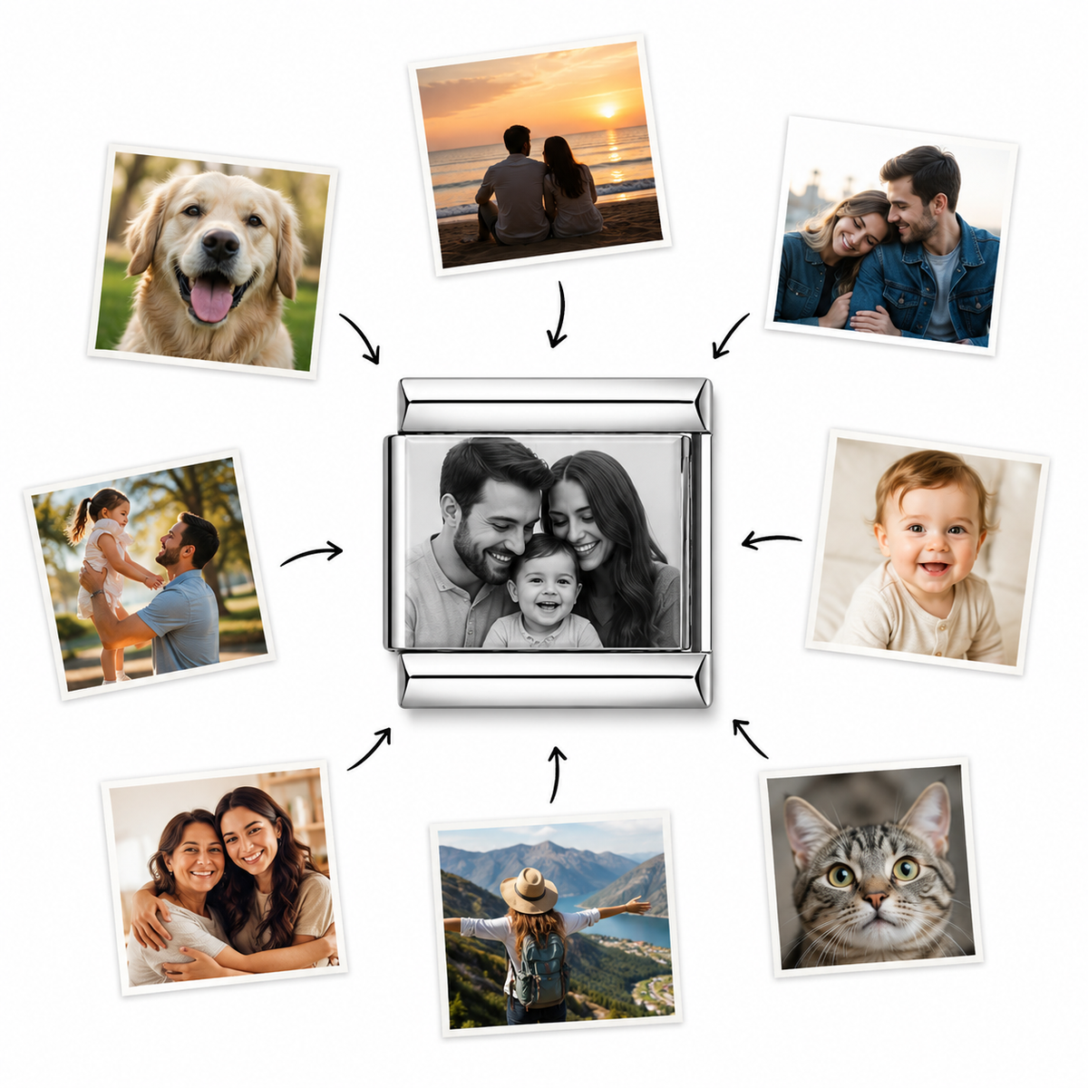 Charm Personalizado com Foto - Blisca®