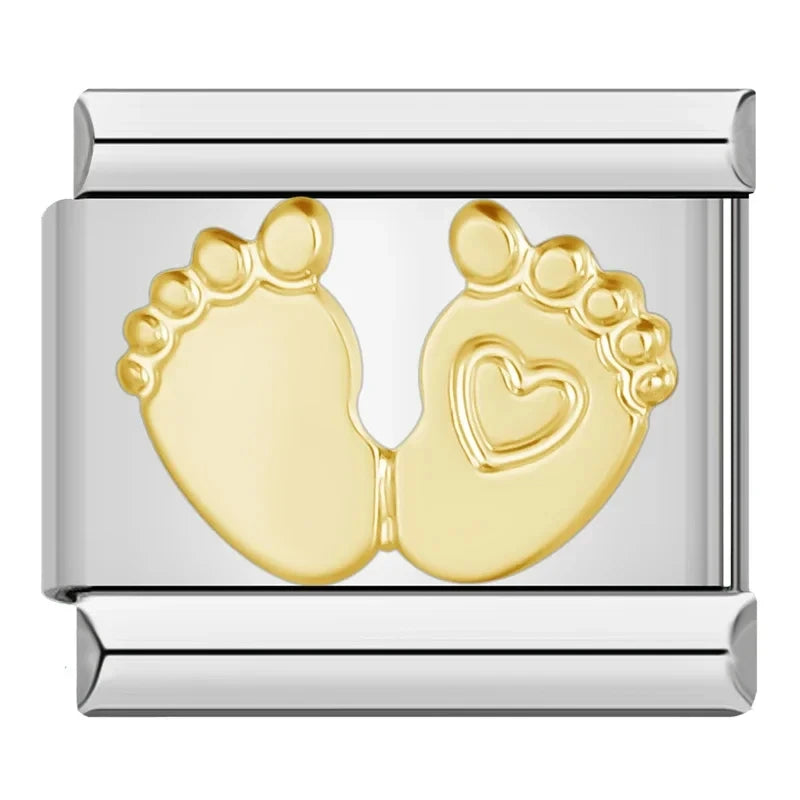 Charm Pezinho Gold - Blisca®