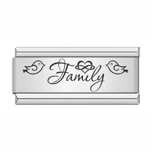 Charm Plaquinha Família - Blisca®