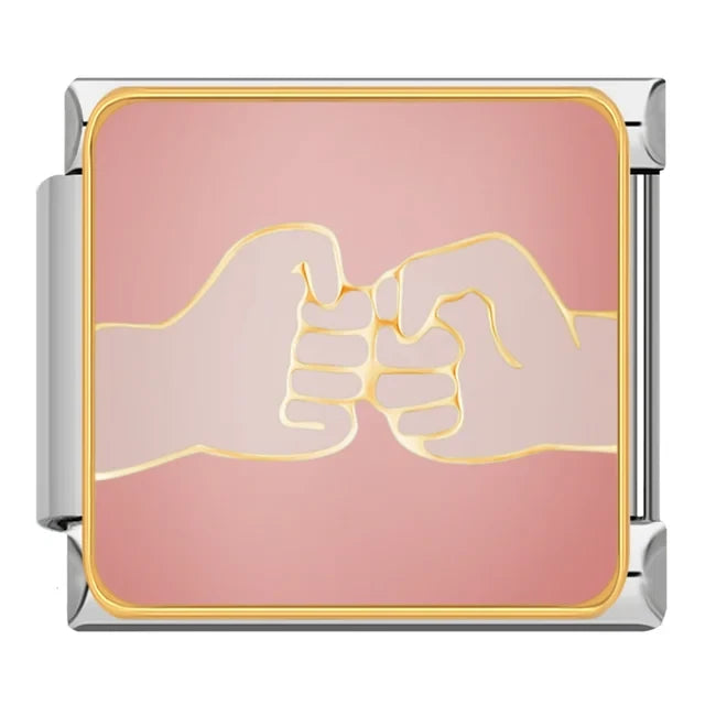 Charm Toque de Mãos - Blisca®